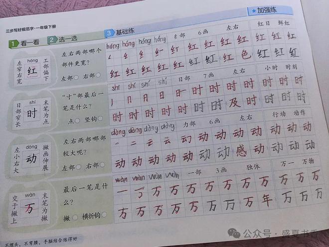 适合小学生一年级的字帖有哪些？(图6)
