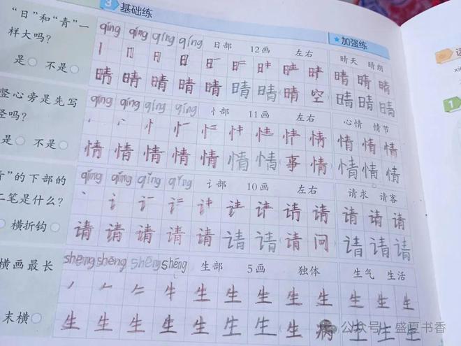 适合小学生一年级的字帖有哪些？(图4)