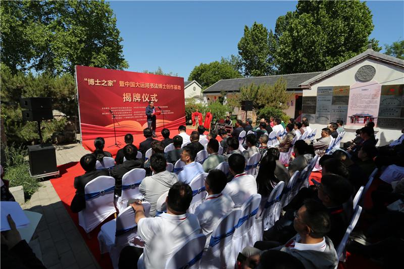 济宁市任城区：百名书法博士助力运河文化品牌建设(图1)